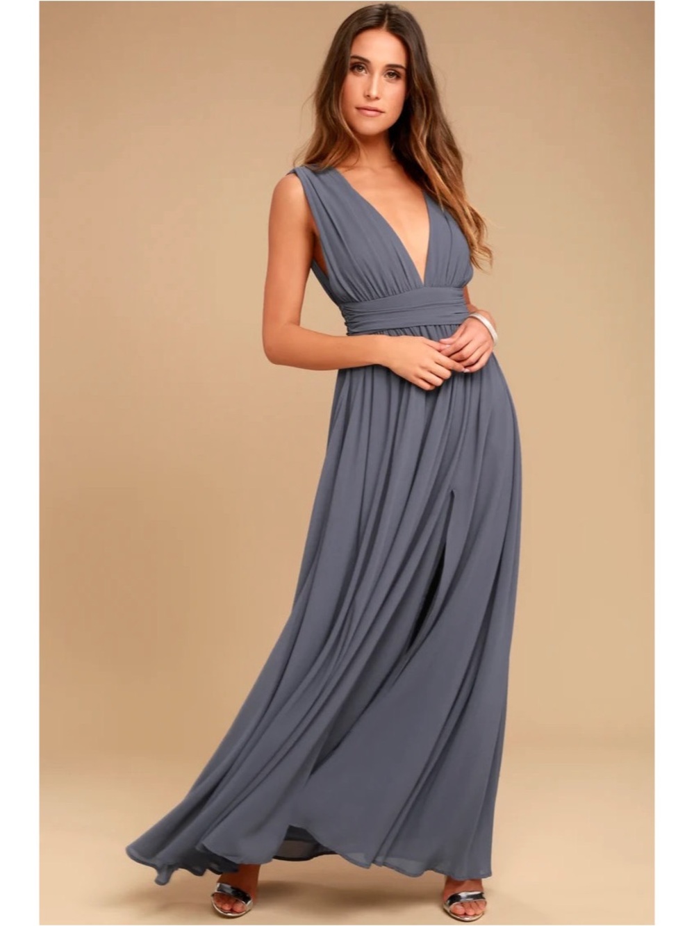 NWT Lulus Heavenly Hues Gown